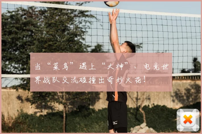 当“菜鸟”遇上“大神”，电竞世界战队交流碰撞出奇妙火花！